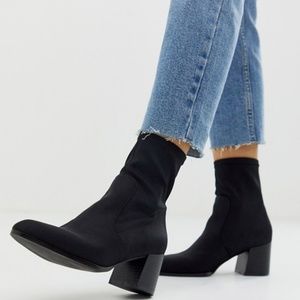 Black Sock Boots